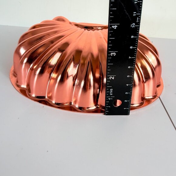 Copper Clam Seashell Mold Wall Mount Art VTG Decorative Beach House Kitchen Deco - Picture 7 of 10